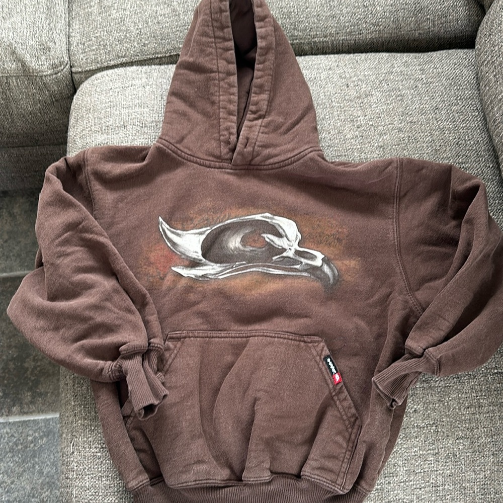 Tony Hawk Boys Brown Hooded Sweatshirt size 10